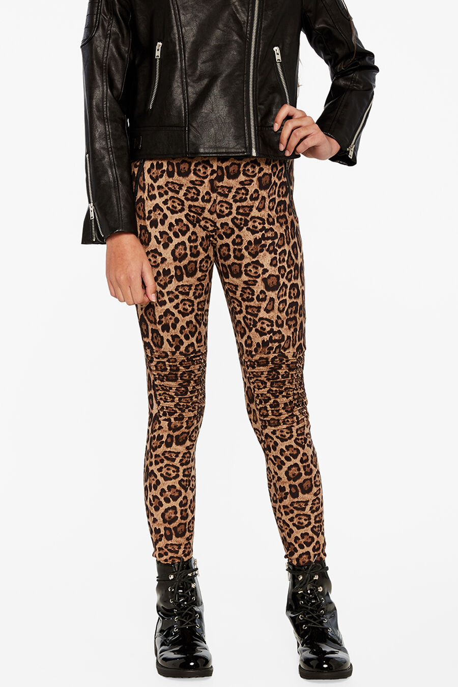 PIPER BIKER LEGGING in colour LEOPARD