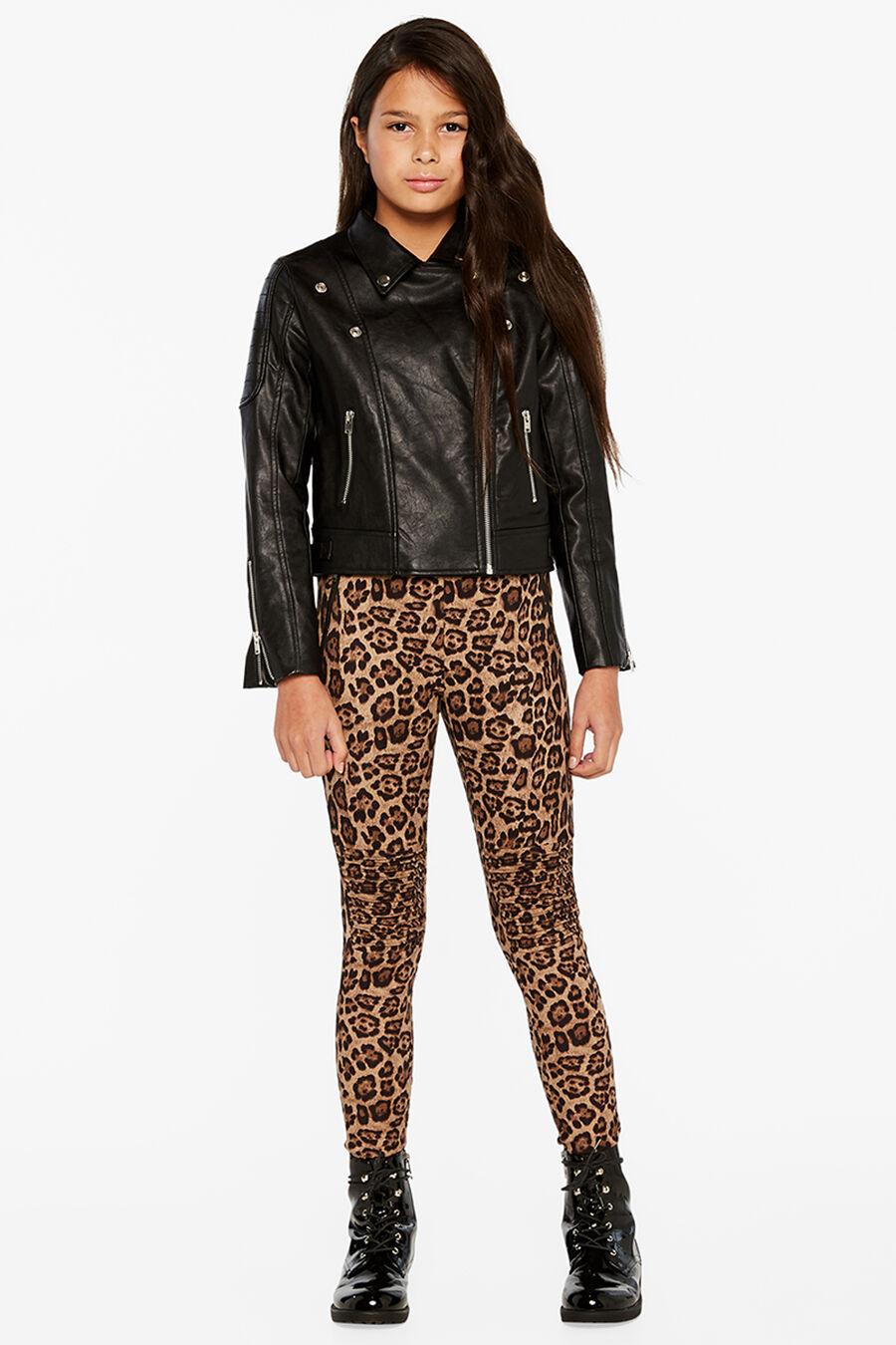 PIPER BIKER LEGGING in colour LEOPARD
