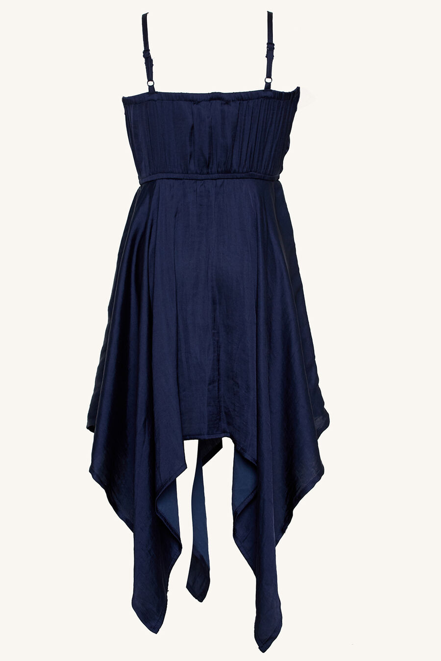 MILA HANKY DRESS in colour NAVY