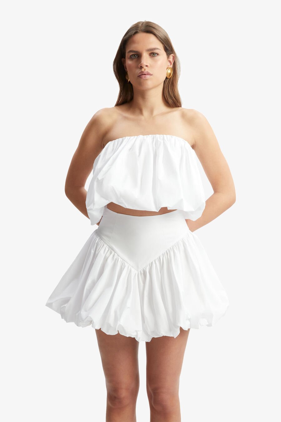 Lissett Poplin Balloon Top