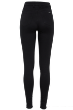 KHLOE SUPER HIGH TALL JEAN in colour CAVIAR