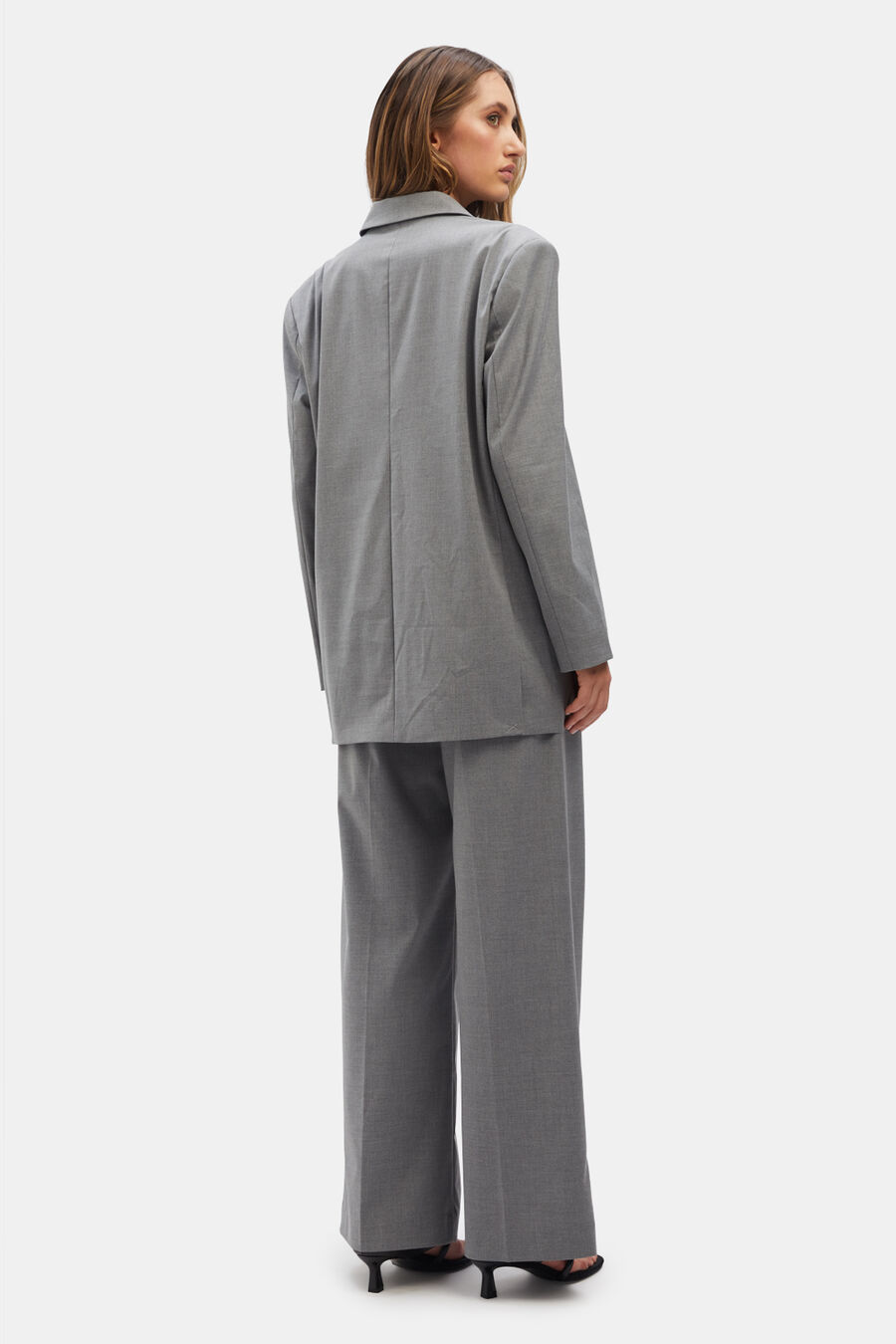 SACHA OVERSIZED BLAZER in colour DUSK GREY