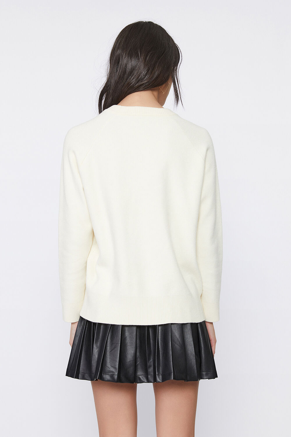 MATA KNIT SWEATER in colour CLOUD DANCER