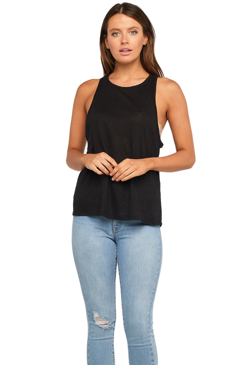 RIKAEL SINGLET in colour JET BLACK