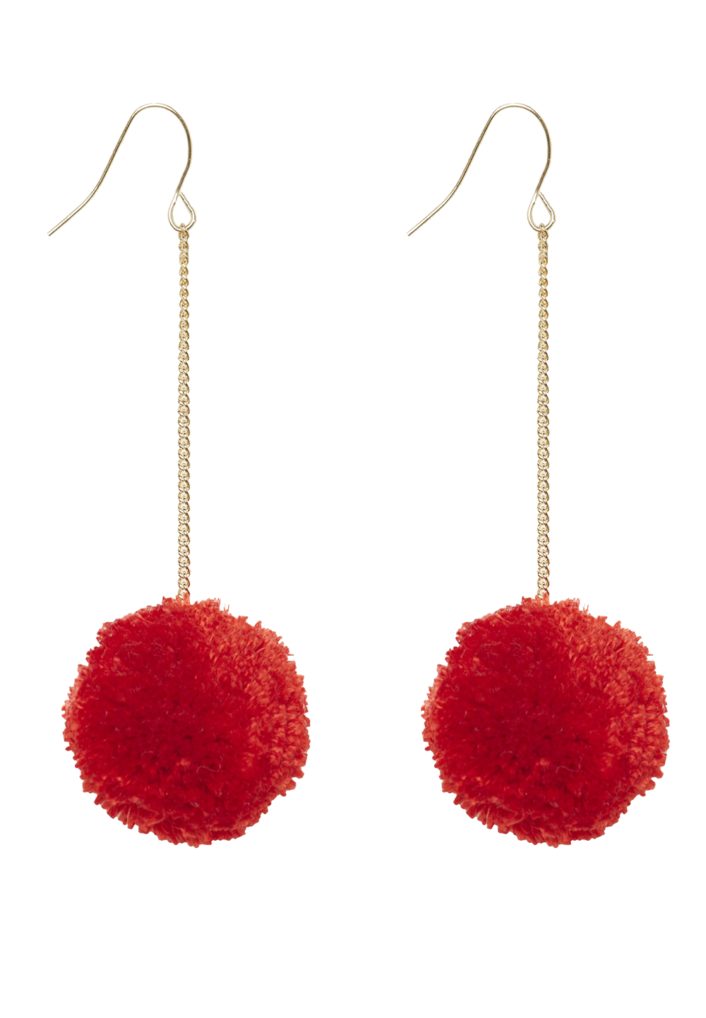 Pom Pom Drop Earrings | Ladies Accessories & Jewellery | Bardot