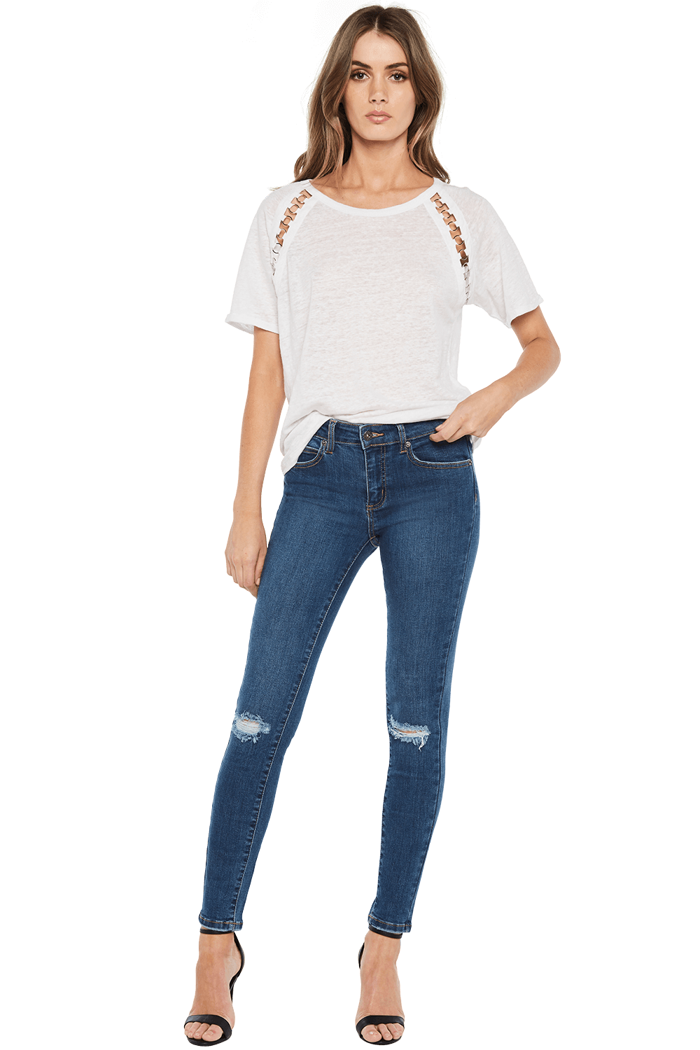 bardot kate hipster jeans