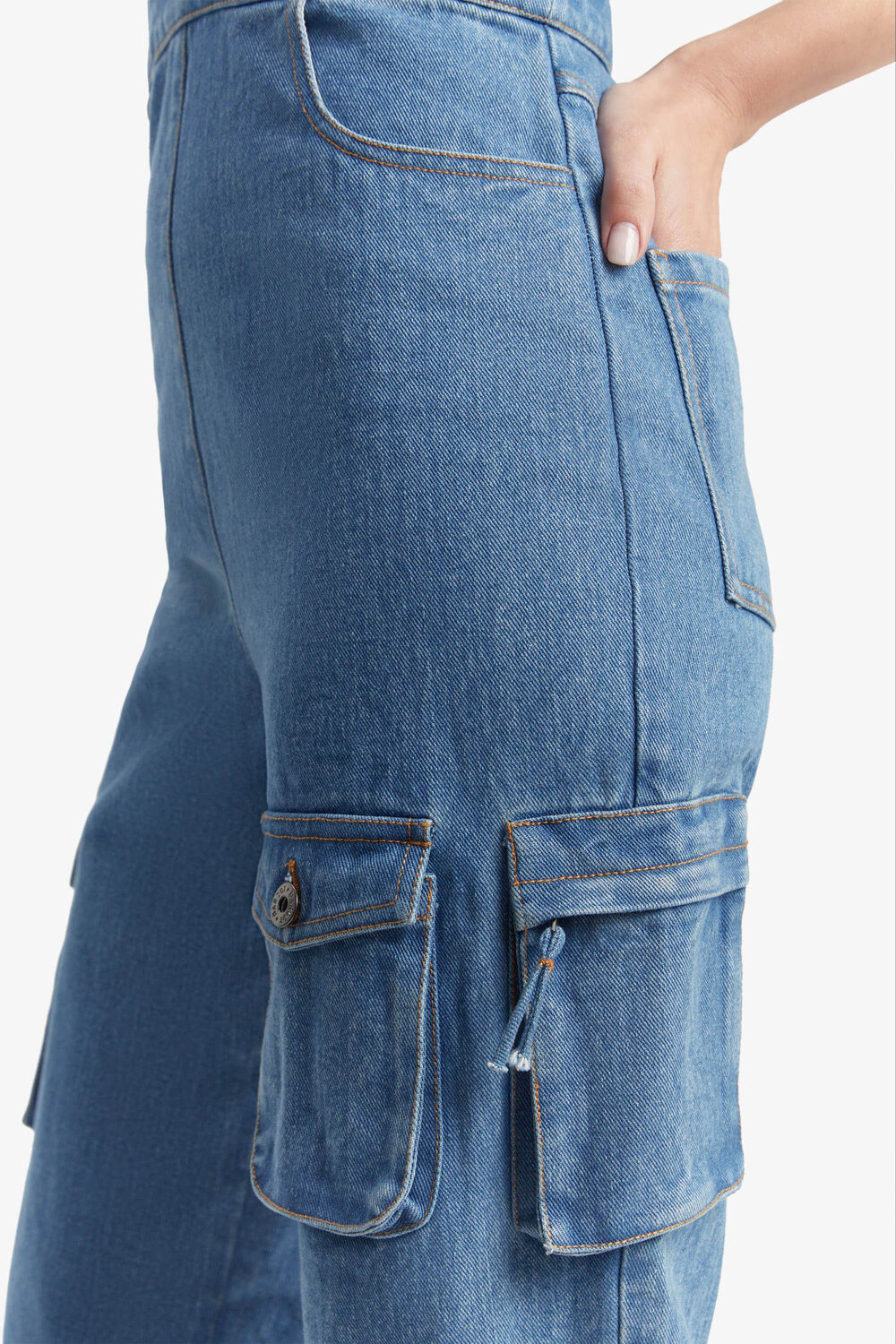 ZERAH CARGO JUMPSUIT in colour CITADEL
