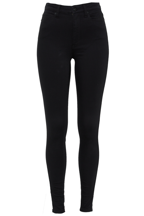 KHLOE SUPER HIGH TALL JEAN in colour CAVIAR