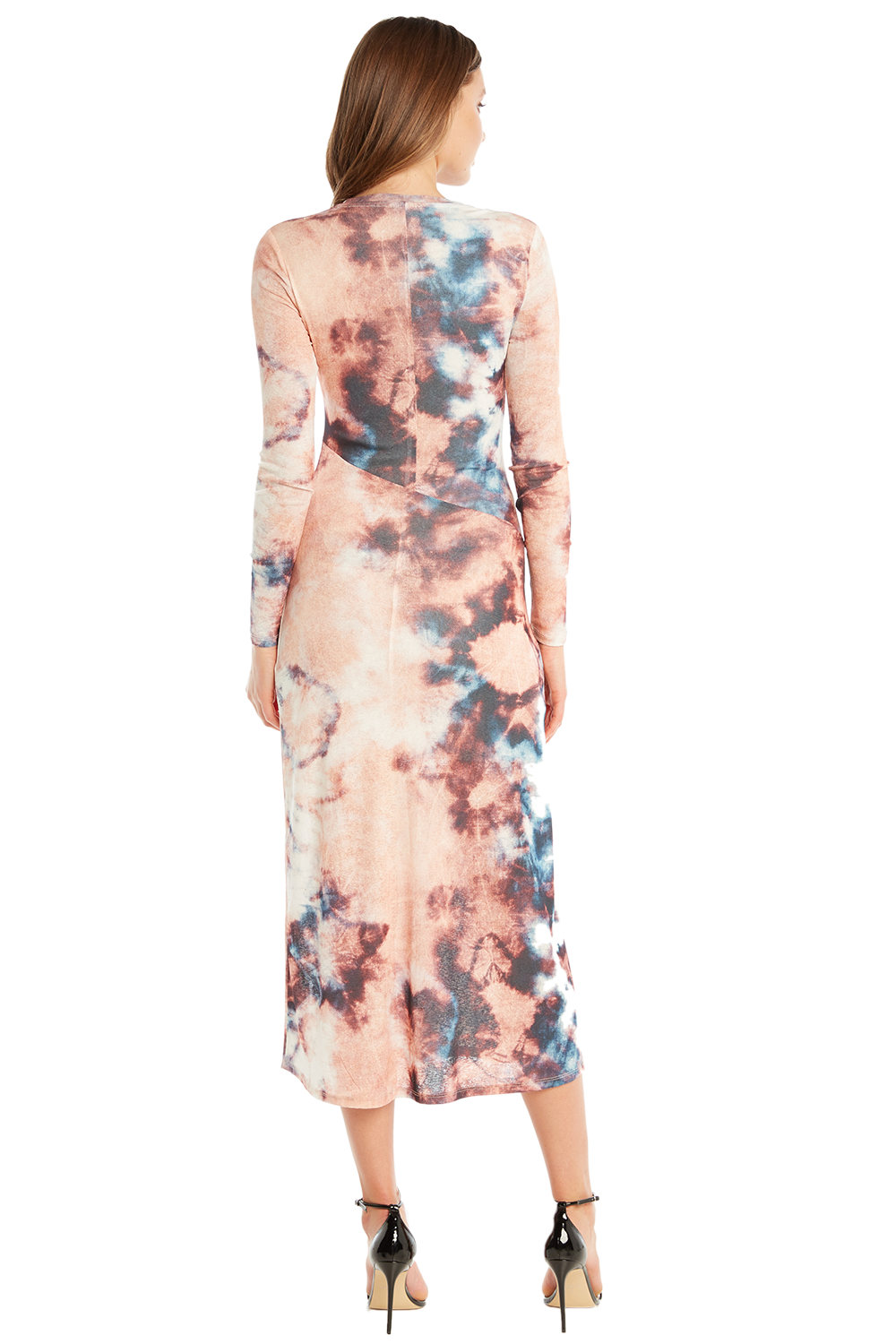 Womens Tie Dye Dress Bardot