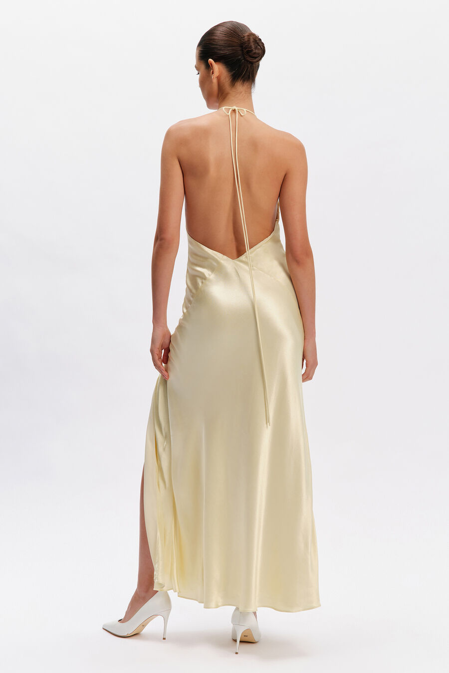 Lizbeth Halter Maxi Dress