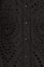 BRODY MINI DRESS in colour CAVIAR