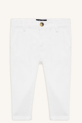 JACK CHINO PANT in colour BRIGHT WHITE
