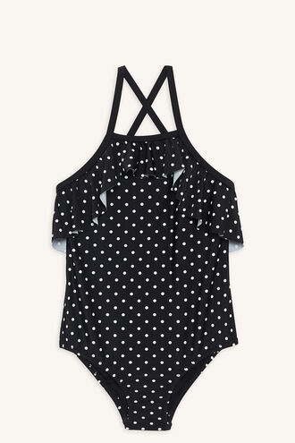 GEMMA ONE PIECE SWIMSUIT in colour CAVIAR