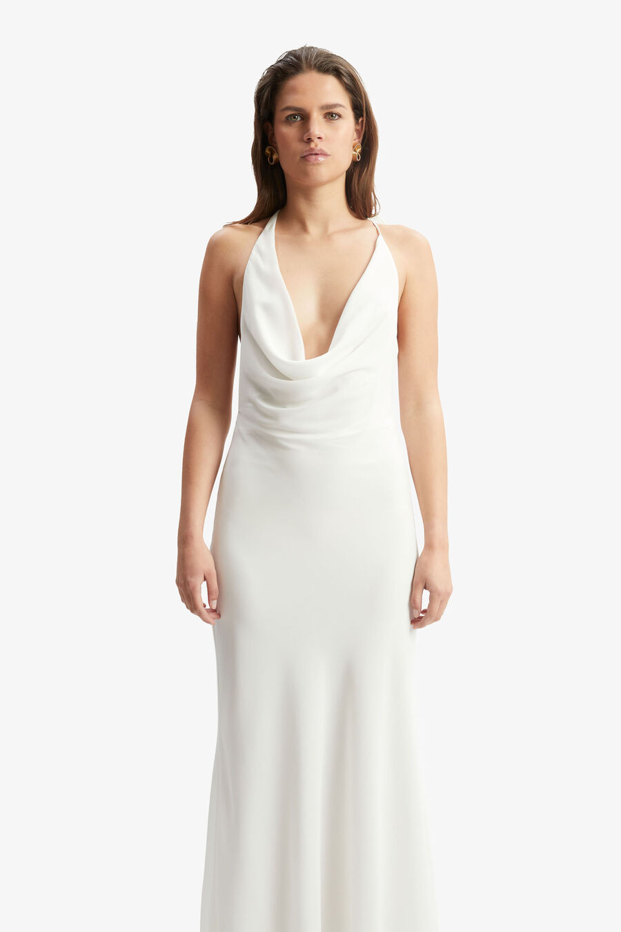 Cherie Cowl Neck Maxi Dress