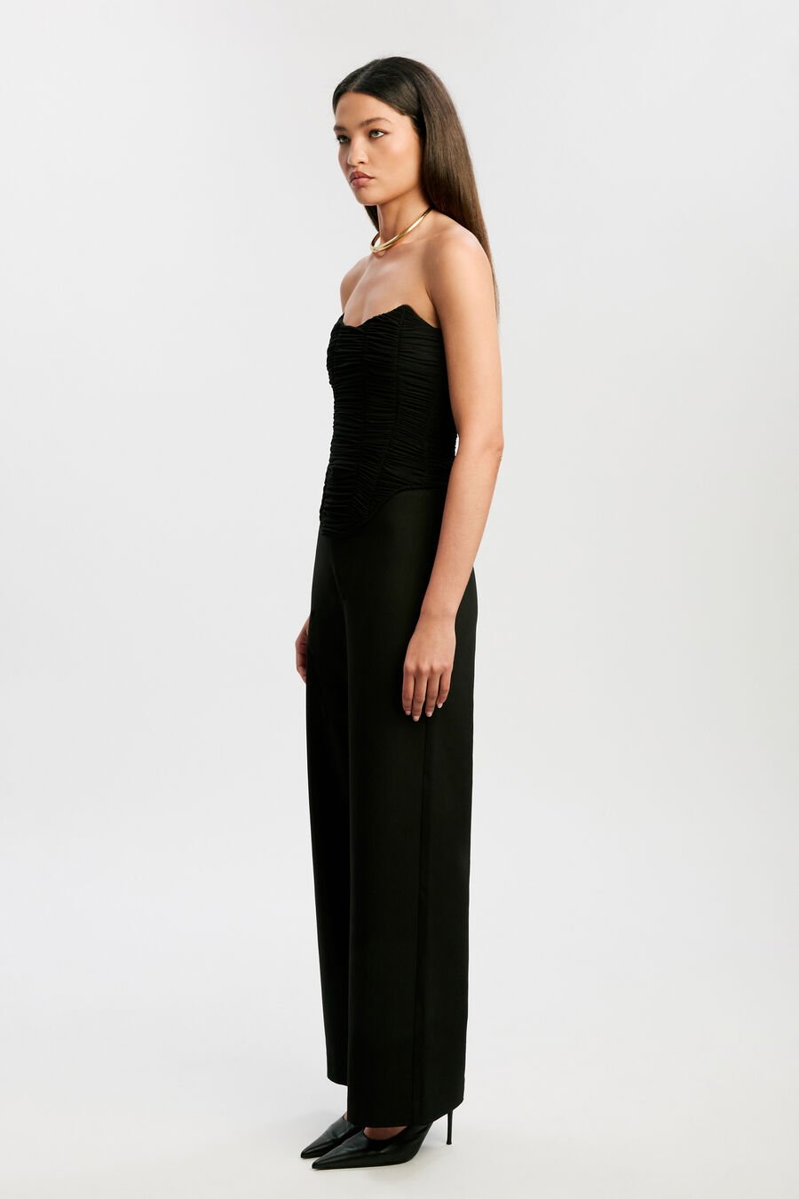 Elise Mesh Corset Top