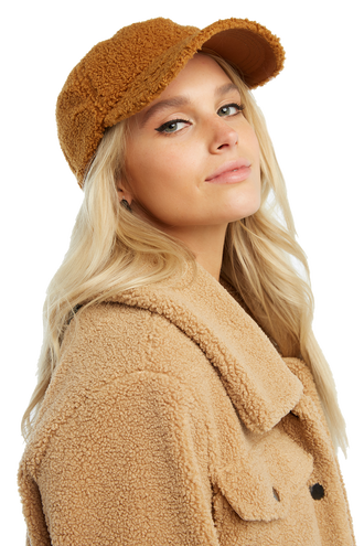 TEDDY CAP in colour MOCHA BISQUE