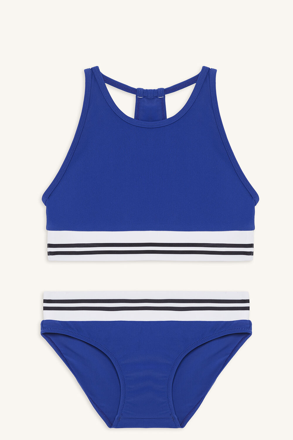 zara blue swimsuit
