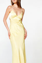 MALINDA SLIP DRESS in colour LIMELIGHT