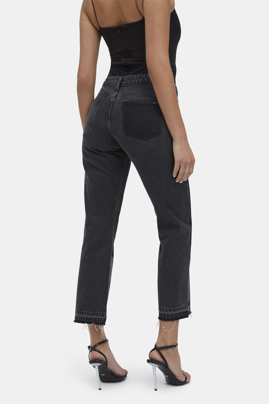 MARLOWE PATCH DENIM JEANS