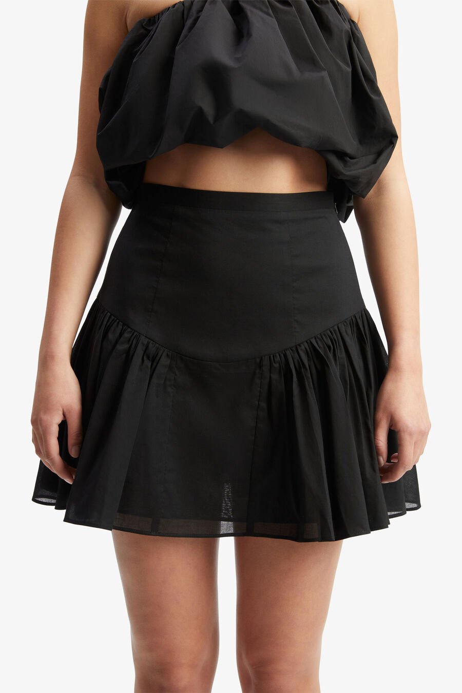 Amorette Cotton Mini Skirt