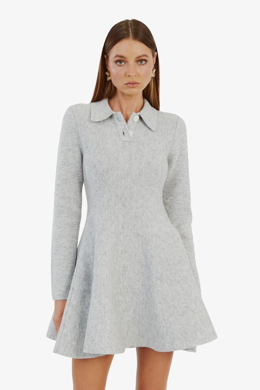 Lexter Mini Volume Knit Dress
