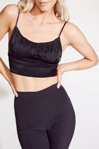 EVELYN TOP in colour CAVIAR