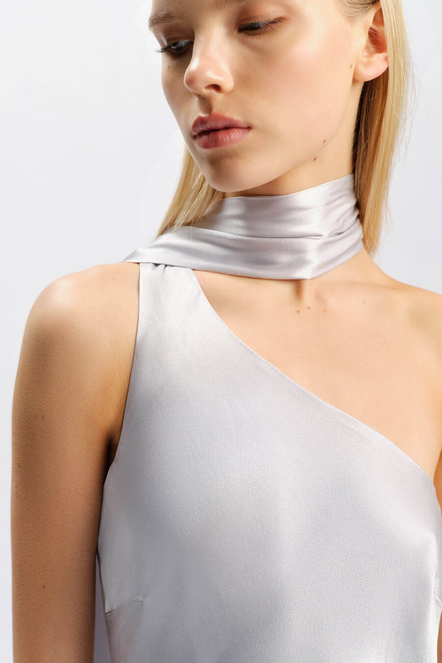 Mina Necktie Maxi Dress