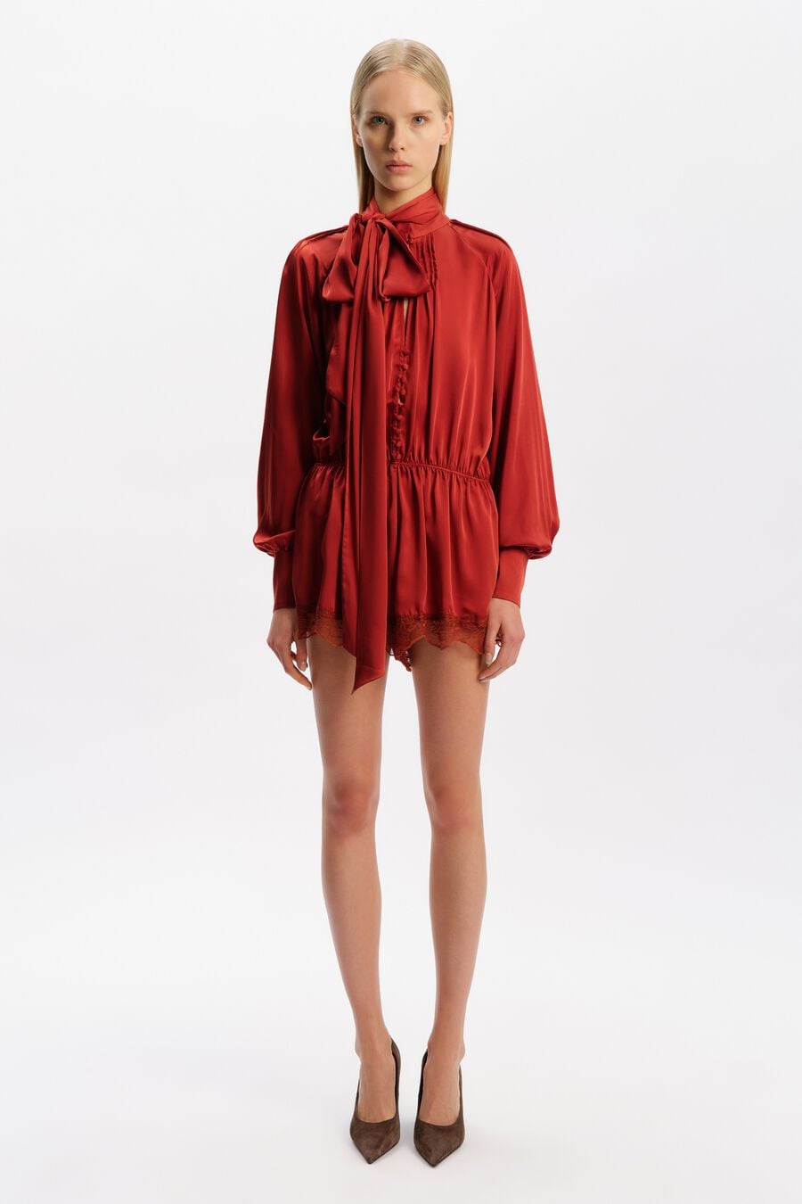 Petra Long Sleeve Playsuit