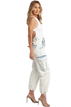 SUPER BLEACH CARGO JEAN in colour PLEIN AIR