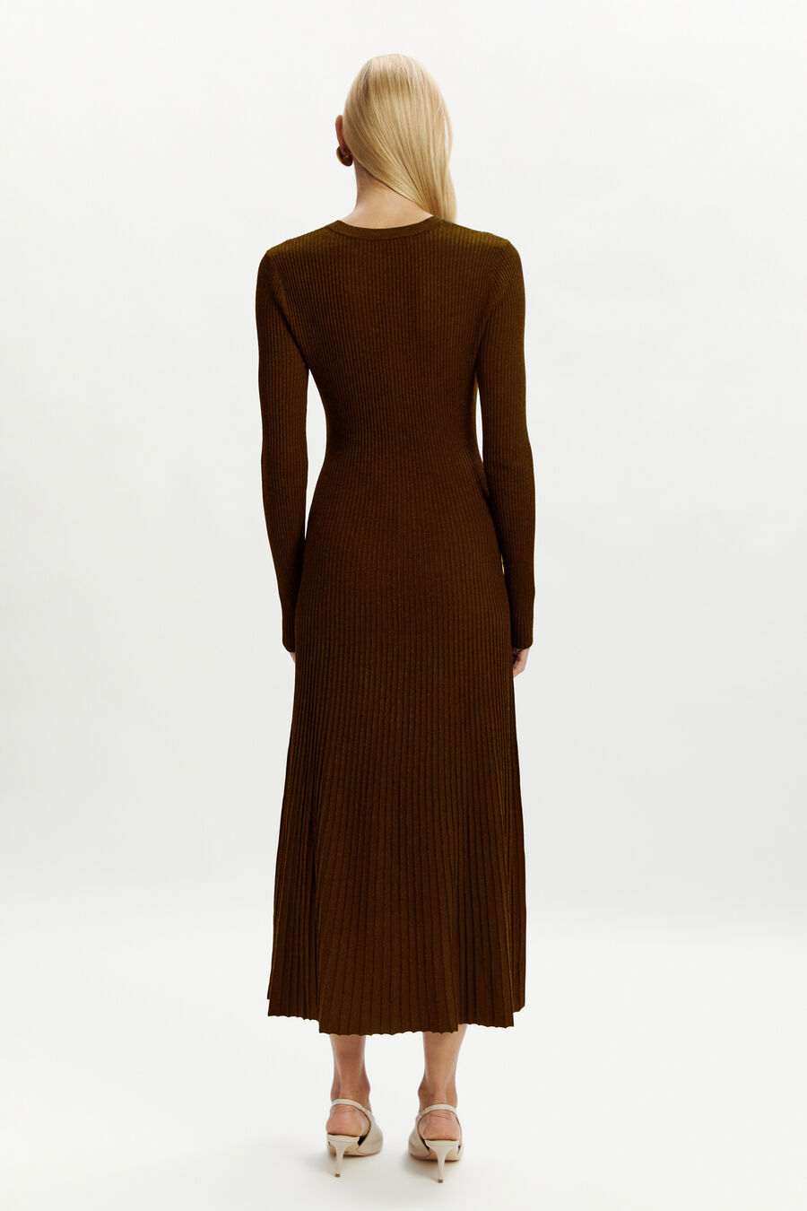 Hattie Knit Midi Dress