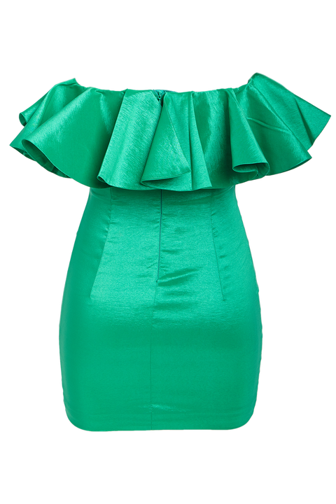 LULU MINI DRESS in colour BOSPHORUS