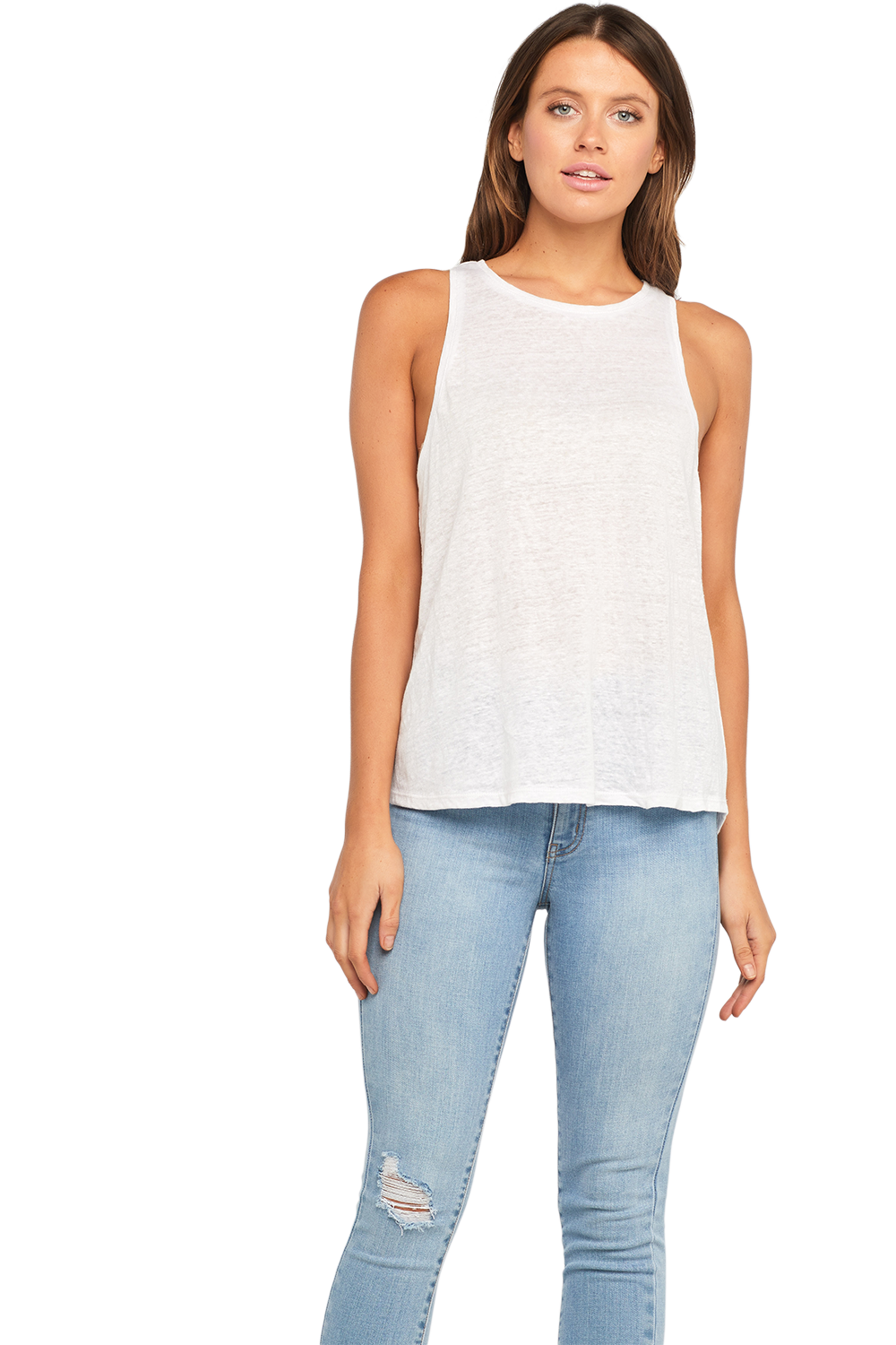 RIKAEL SINGLET in colour BRIGHT WHITE