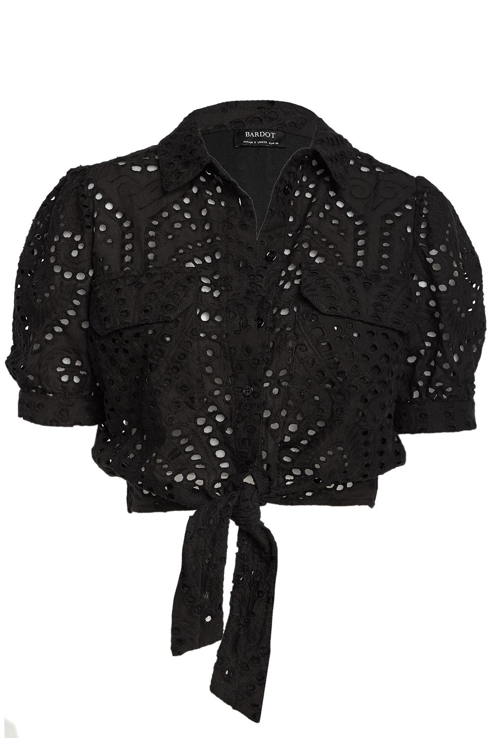 SAMIRA TOP in colour CAVIAR