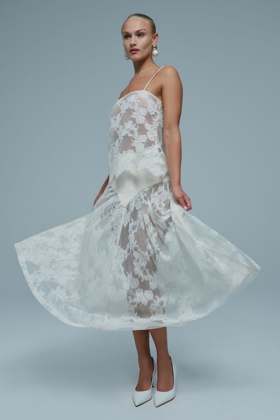 Hildie Sheer Lace Cami