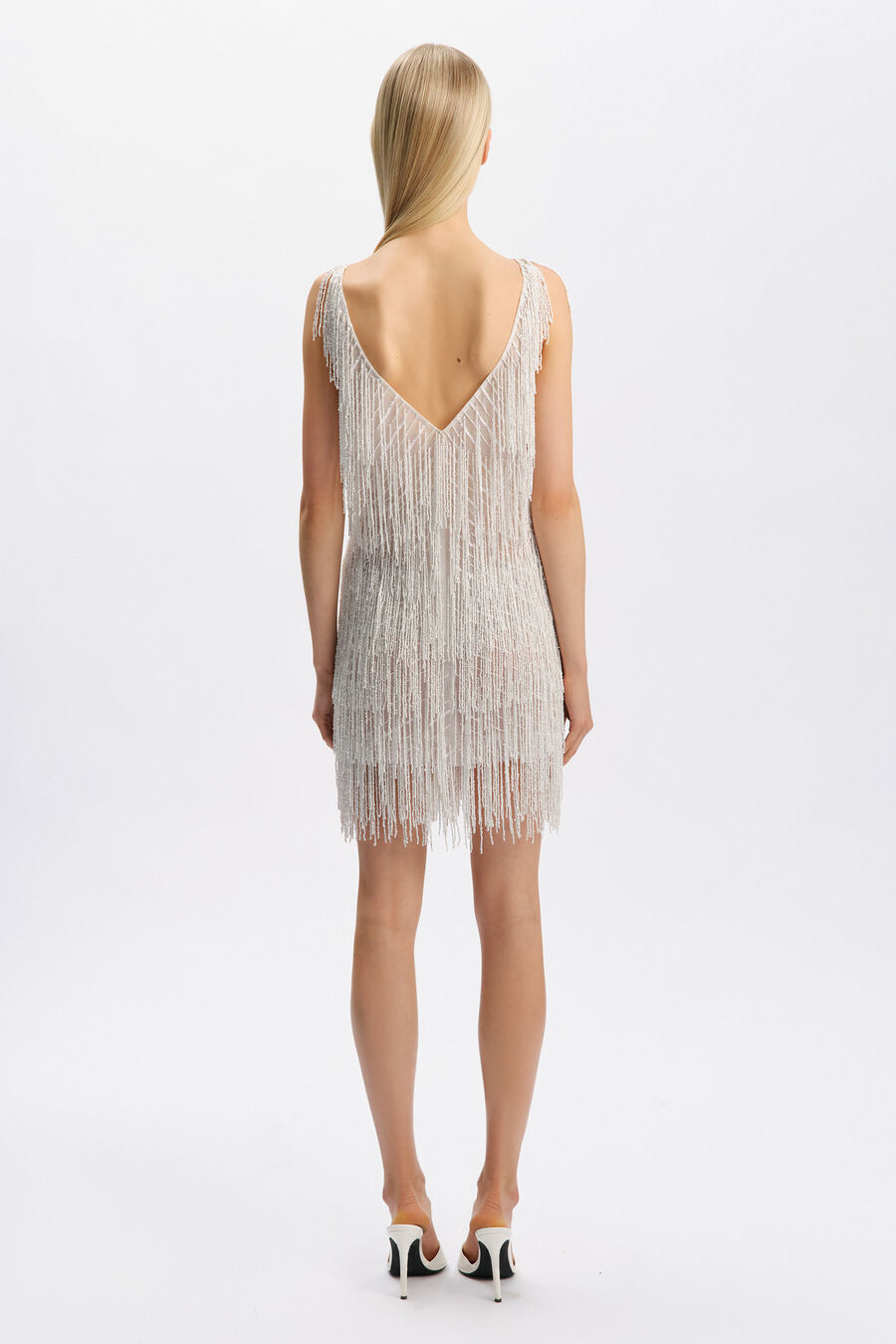 Roberta Fringe Mini Dress