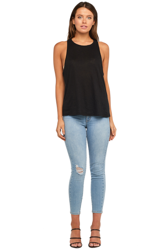 RIKAEL SINGLET in colour JET BLACK