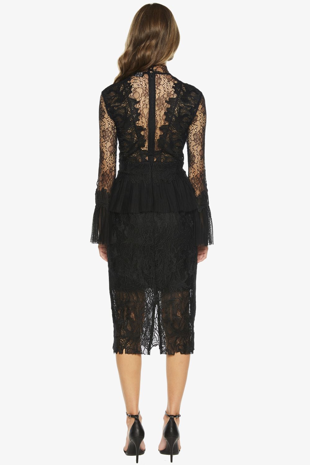 Frankie lace dress bardot clearance