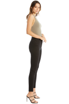 CROSS BACK BODYSUIT in colour DEEP LICHEN GREEN