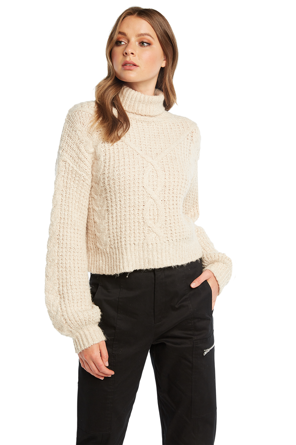 bardot knitted jumper