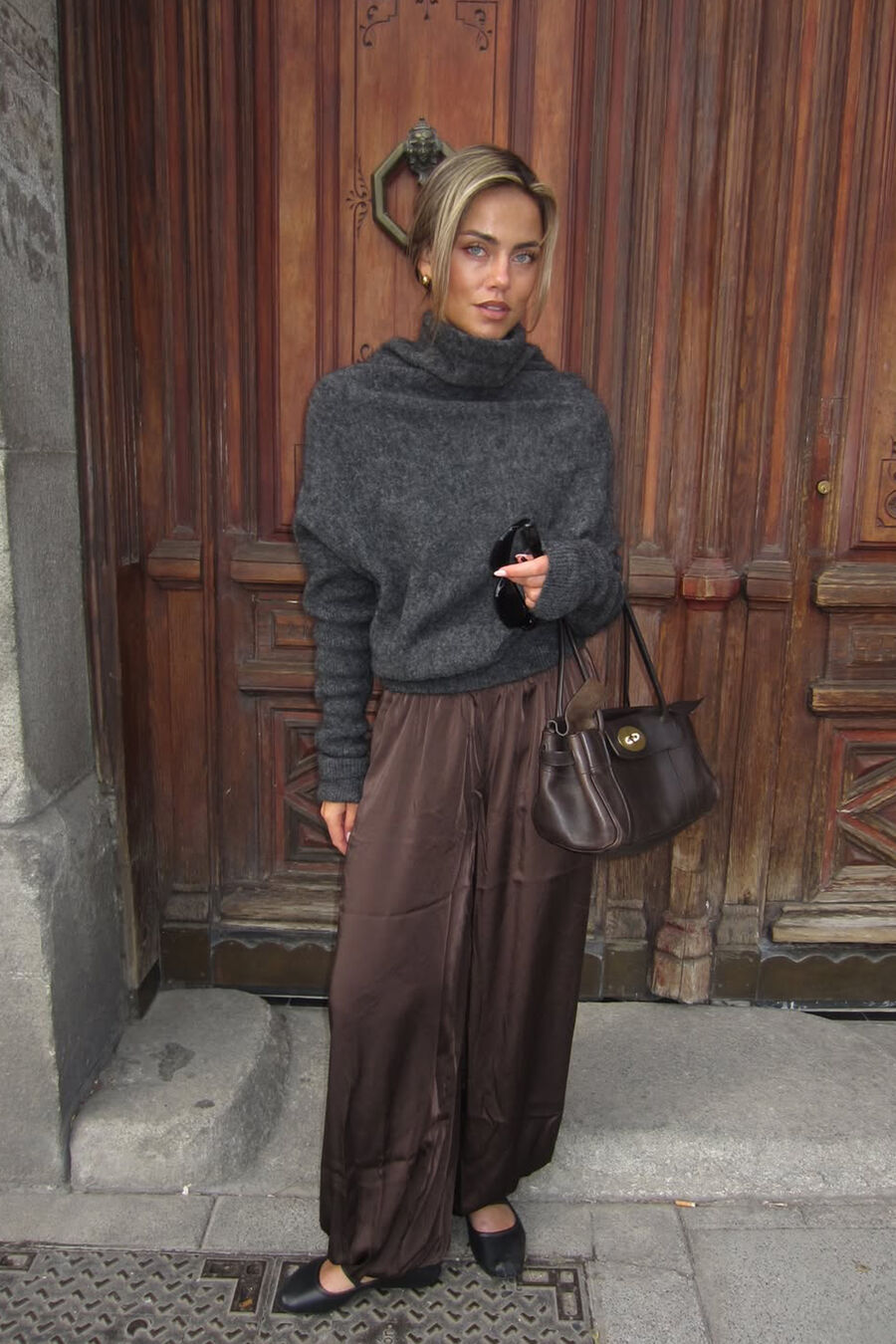 Nikola Satin Balloon Pant