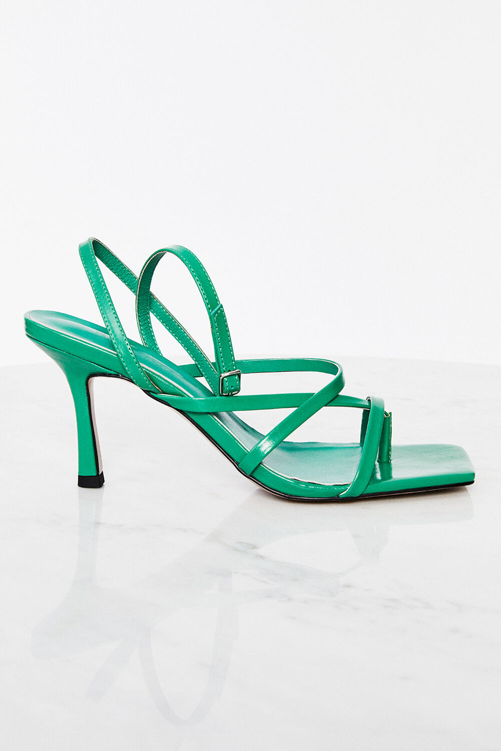 Buy Green Heeled Shoes for Women by Everqupid Online | Ajio.com