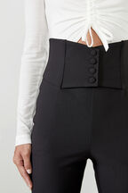 CORSET PANT in colour CAVIAR