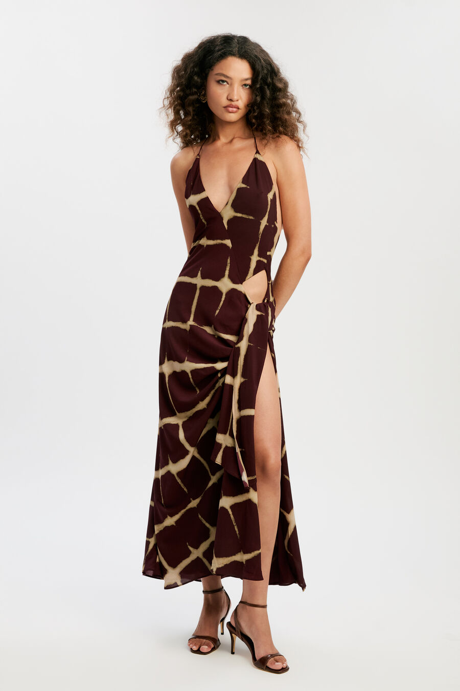 Cyrel Printed Maxi Dress