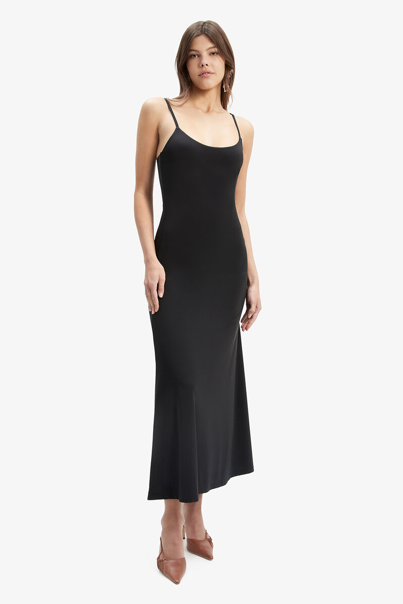 Nadira Maxi Dress In Black | Bardot