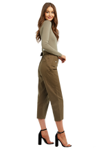 KATJA ROLL NECK BODYSUIT in colour DEEP LICHEN GREEN