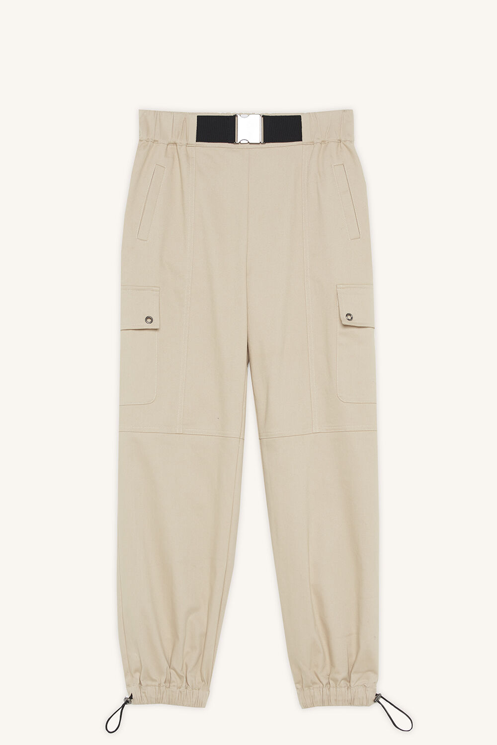 buckle cargo pants