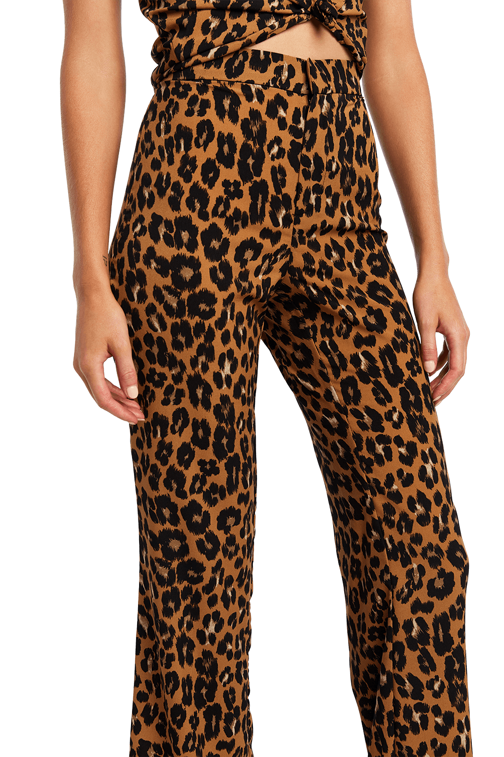 Leopard Flare Pant | Ladies Clothing & Pants | Bardot