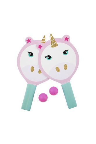 Unicorn Kids Beach Bats in colour BRIGHT WHITE