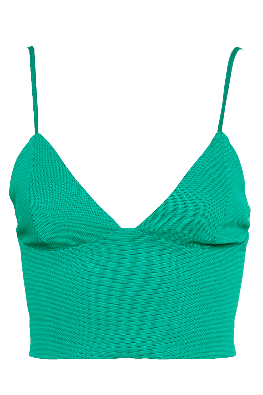 green bralette