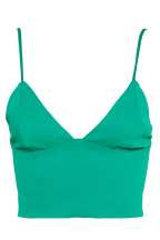 CARMEN BRALETTE in colour KELLY GREEN